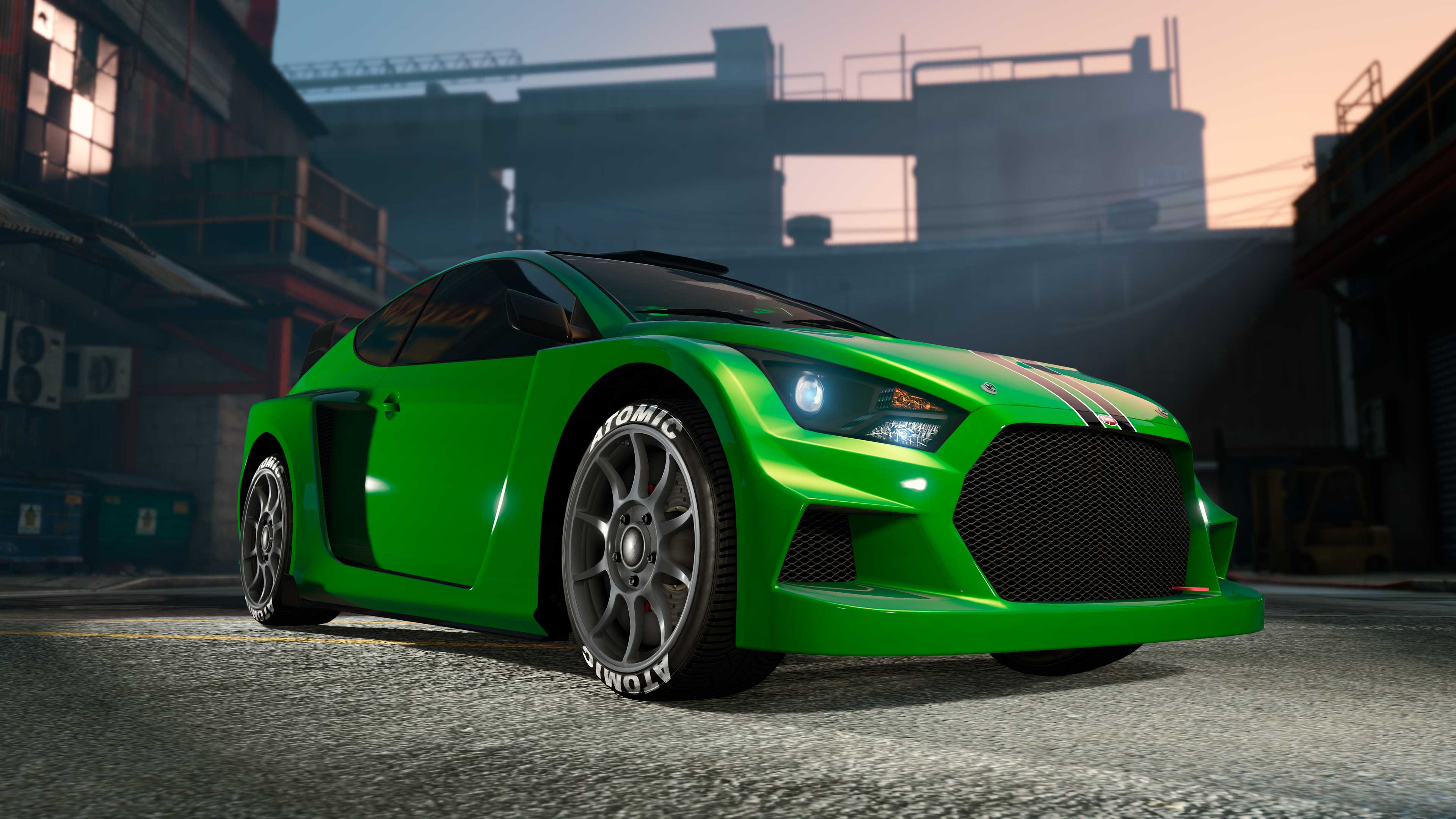 Vapid Flash GT Screenshot of a green Vapid Flash GT