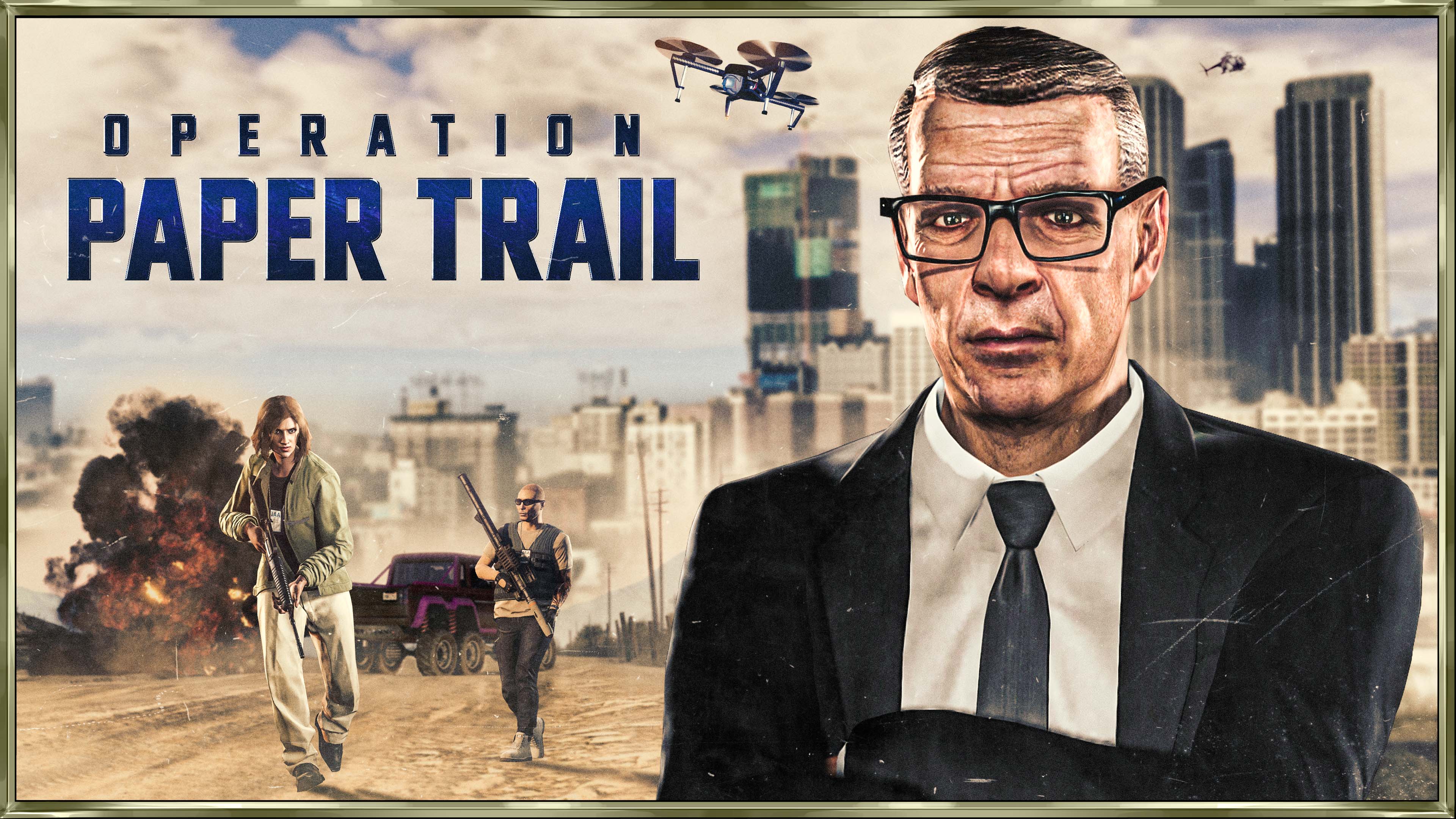 Operation Paper Trail Poster for Criminal Enterprises - Operation Paper Trail.