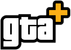 Logo of GTA+ Memebership service for GTA Online.