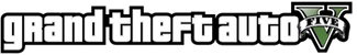 Logo of Grand Theft Auto V.