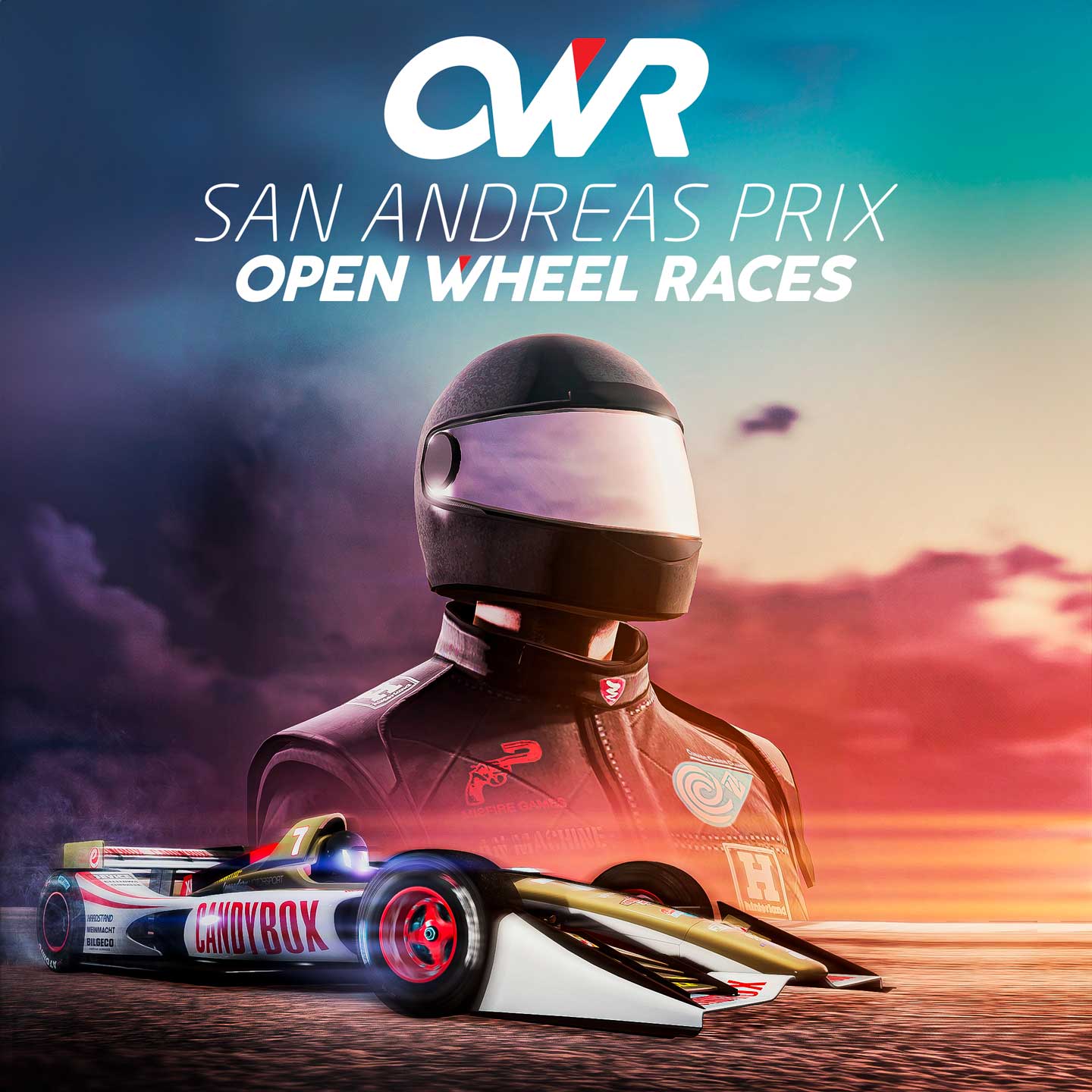 Open Wheel Race Promotional poster for Open Wheel Races in GTA Online.