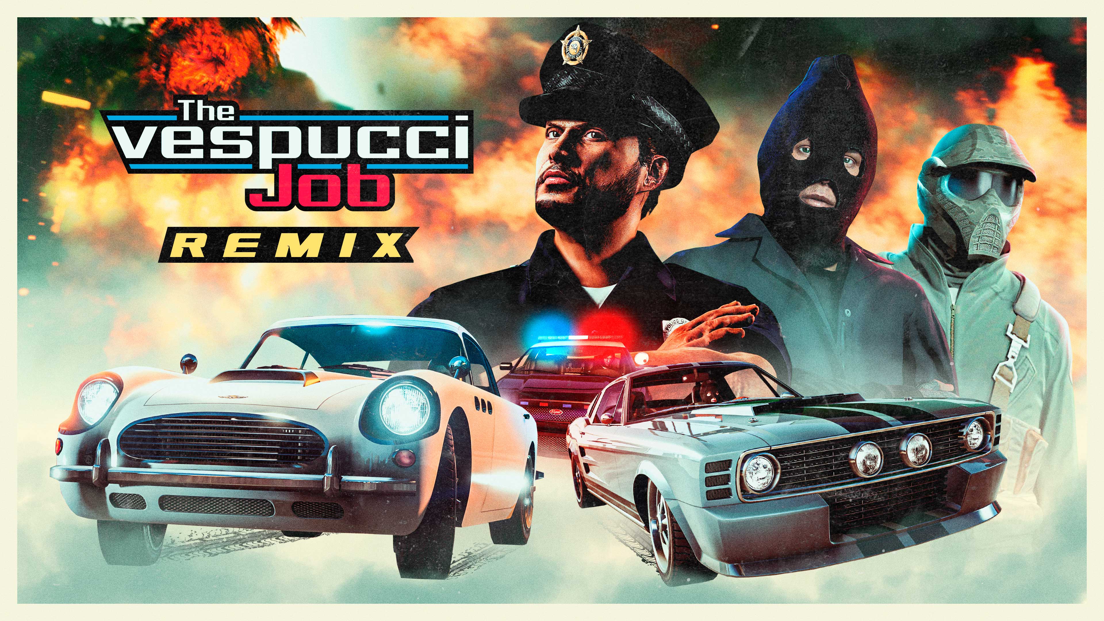The Vespucci Job (Remix) Adversary Mode Artwork for The Vespucci Job (Remix) Adversary Mode.