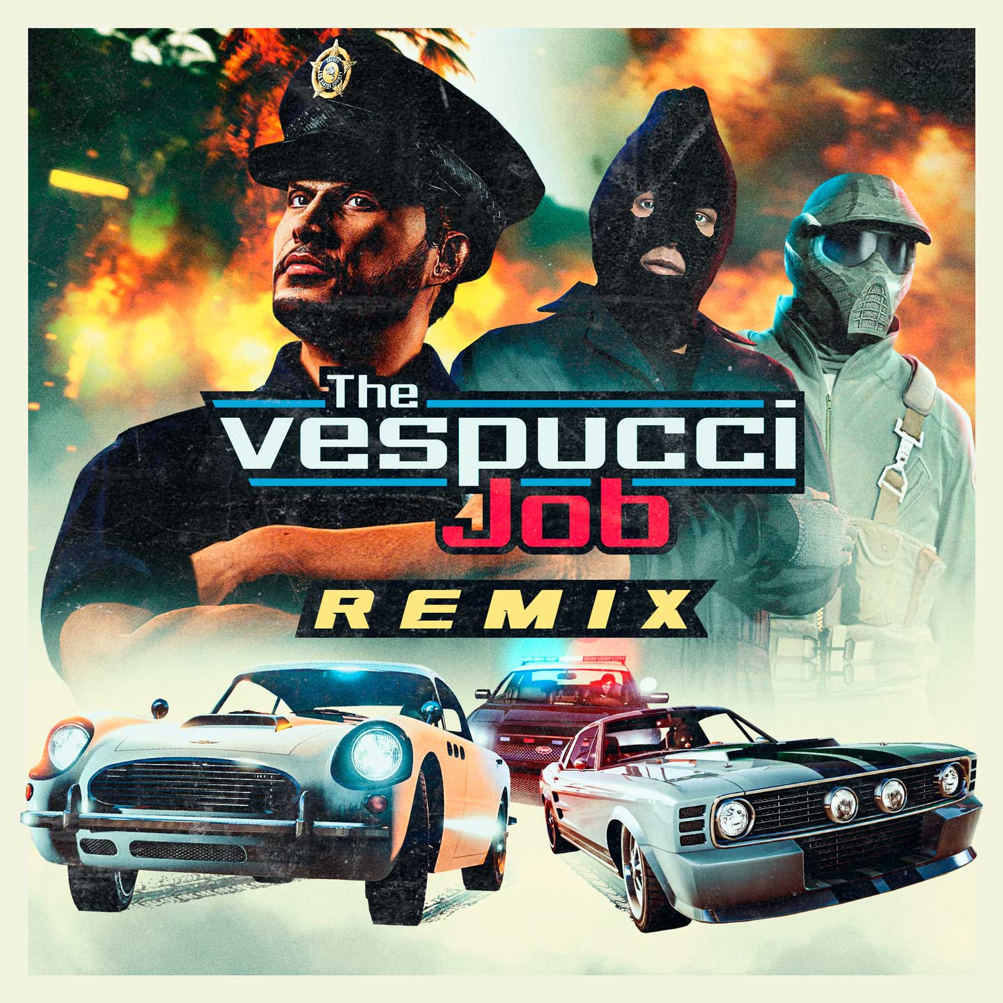 The Vespucci Job (Remix) Adversary Mode Artwork for The Vespucci Job (Remix) Adversary Mode.
